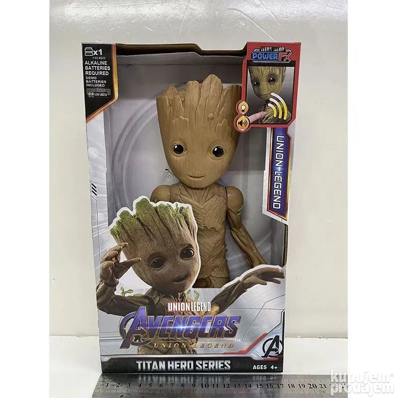 Avengers-Groot Figurica Muzicka 30cm - Avengers-Groot Figurica Muzicka 30cm