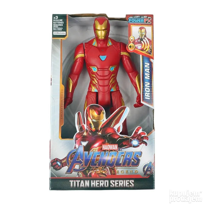 Avengers- Ironman Muzicka Figura 30cm - Avengers- Ironman Muzicka Figura 30cm