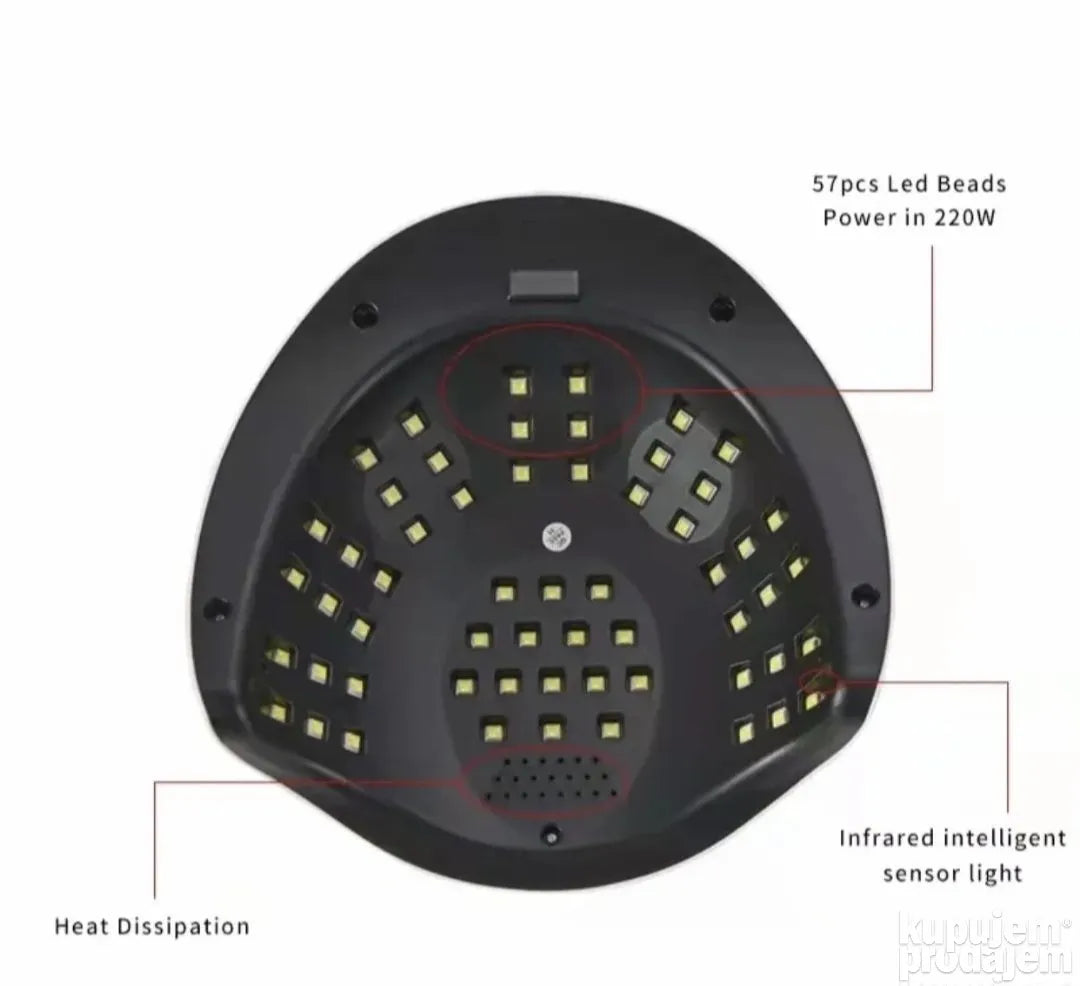 SUN UV/ LED lampa za nokte- SUN T5 MAX PLUS