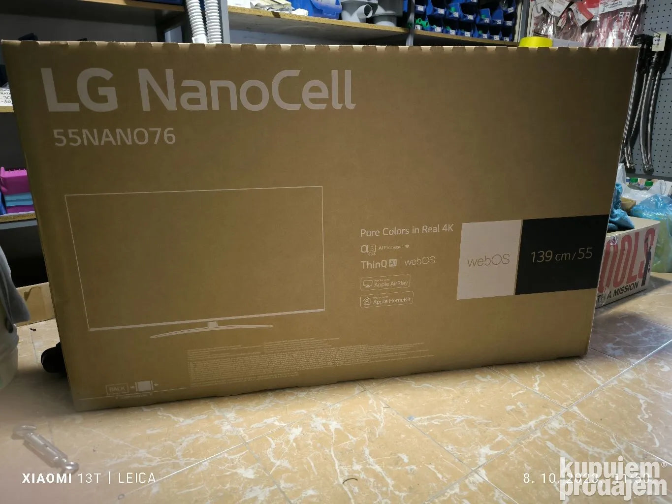 LG 55NANO763QA NANOCELL, UHD, smart 139cm 4 K NOV