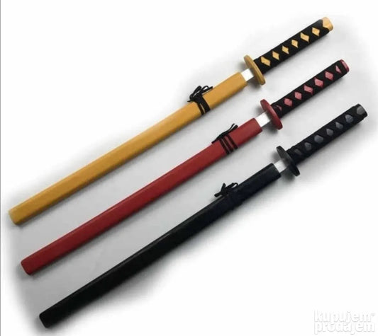 Veliki drveni mač katana 70cm 2K24M139 - Veliki drveni mač katana 70cm 2K24M139