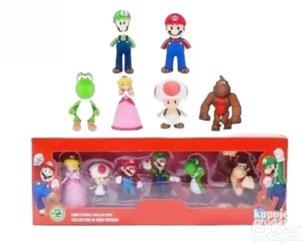 Super Mario figurice 6u1 2K24M264 - Super Mario figurice 6u1 2K24M264