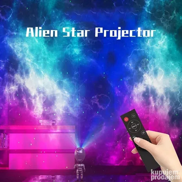 Alien projector lampa zvezdano nebo vanzemaljac projektor - Alien projector lampa zvezdano nebo vanzemaljac projektor