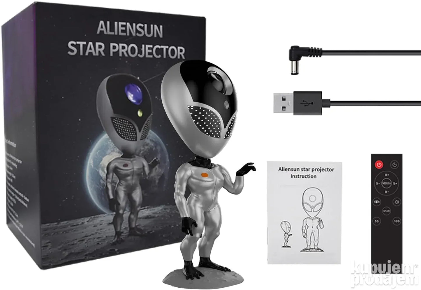 Alien projector lampa zvezdano nebo vanzemaljac projektor - Alien projector lampa zvezdano nebo vanzemaljac projektor