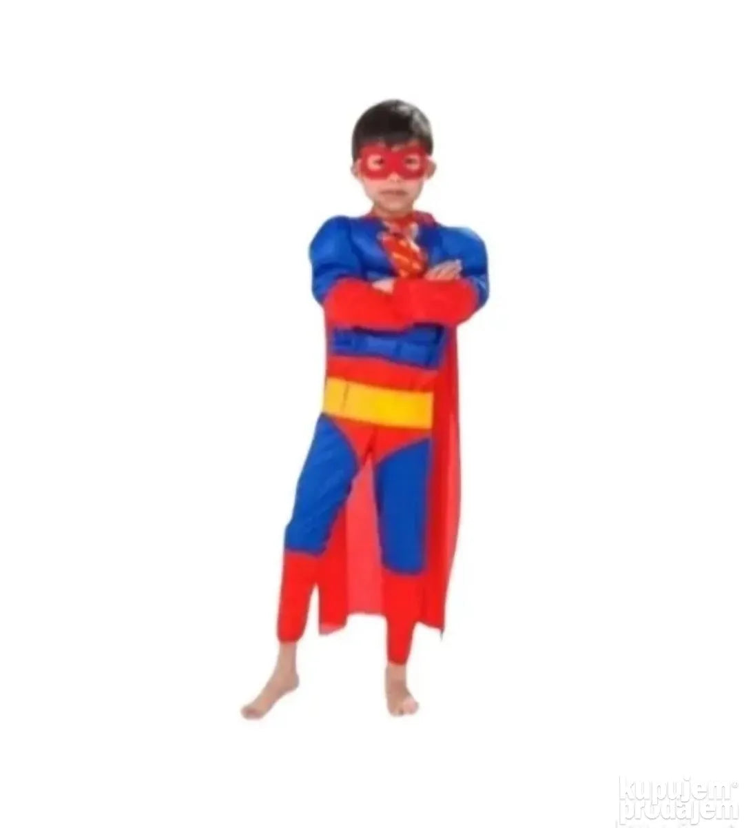 Superman kostim 90 do 110cm 2K24 m410 - Superman kostim 90 do 110cm 2K24 m410