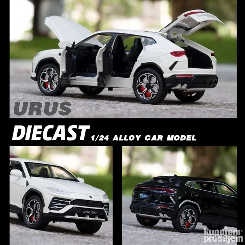 Lamborghini Urus 1/24 Zuti - Lamborghini Urus 1/24 Zuti