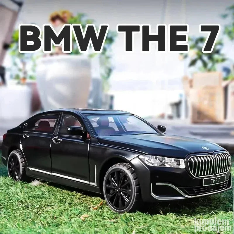 Bmw 7 Metalni 1/24 crna - Bmw 7 Metalni 1/24 crna