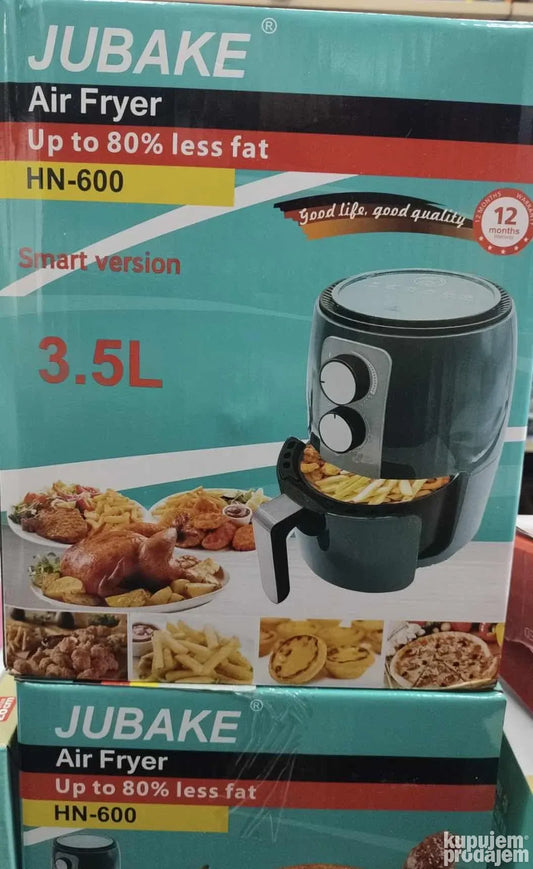 Air Fryer - Friteza - 3.5L - JUBAKE HN-600 - Air Fryer