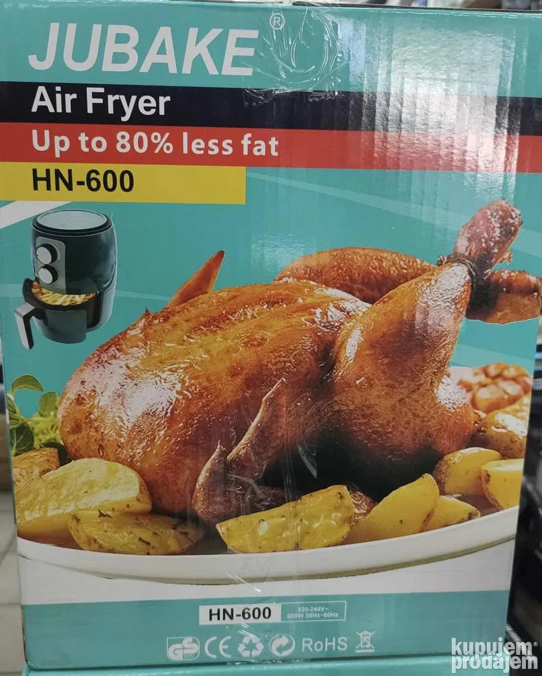 Air Fryer - Friteza - 3.5L - JUBAKE HN-600 - Air Fryer