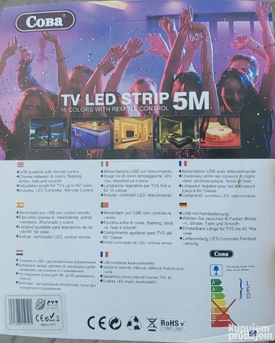 LED TV Traka sa daljinskim upravljačem