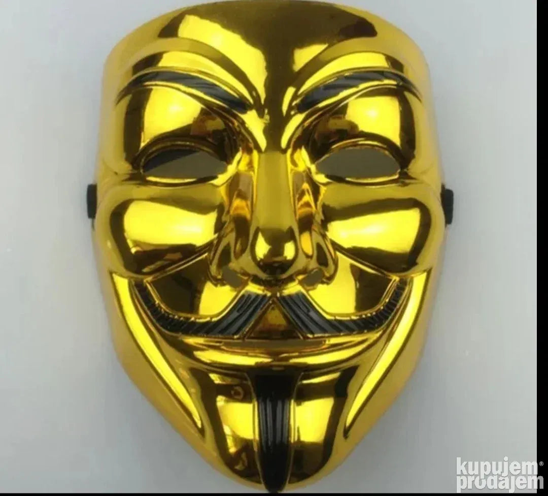 Anonymouse Maska zlatna - Anonymouse Maska zlatna