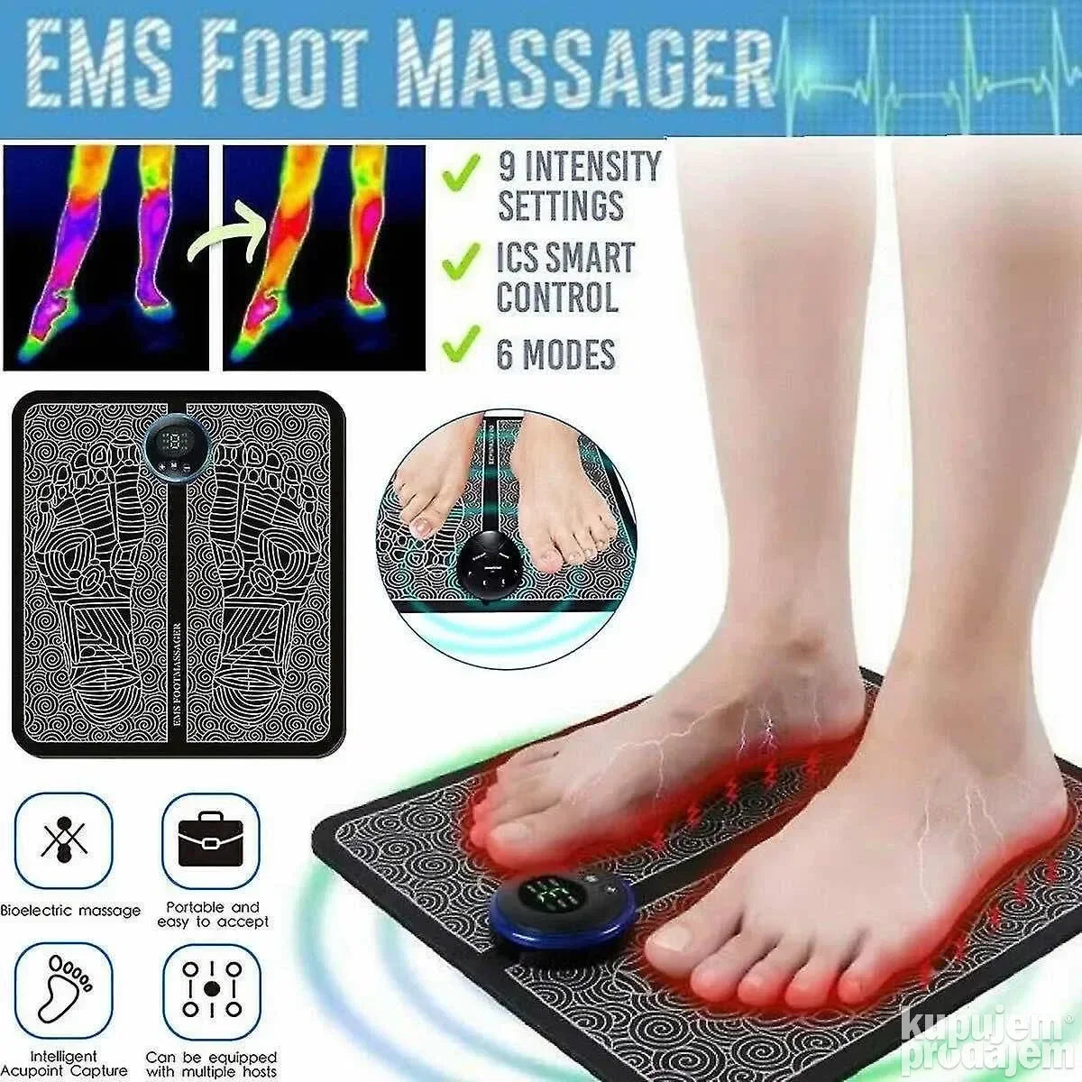 Trenažer - Masažer za stopala - AKCIJA - Foot Massager