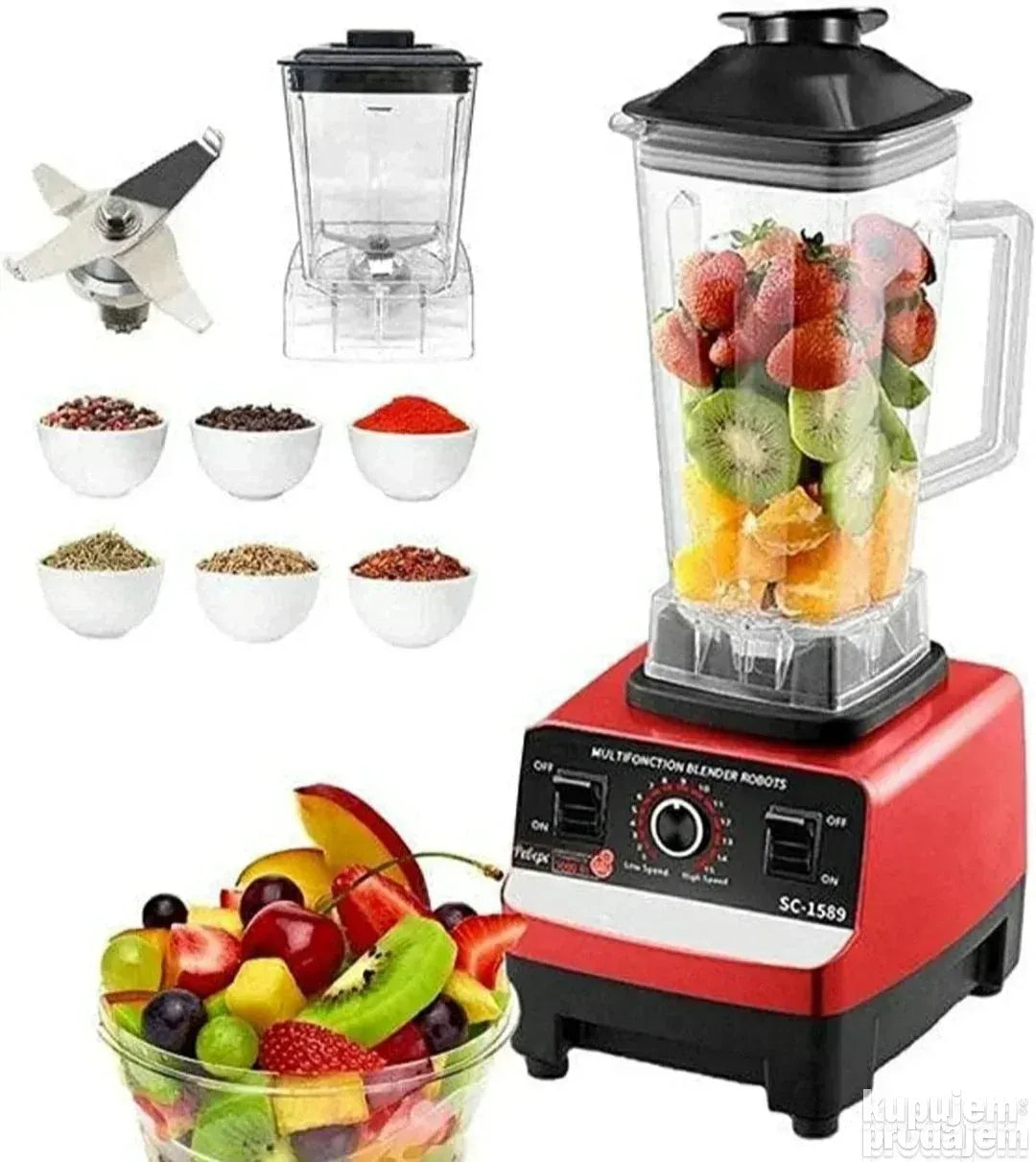 Blender sokovnik silver crest 2L NOVO