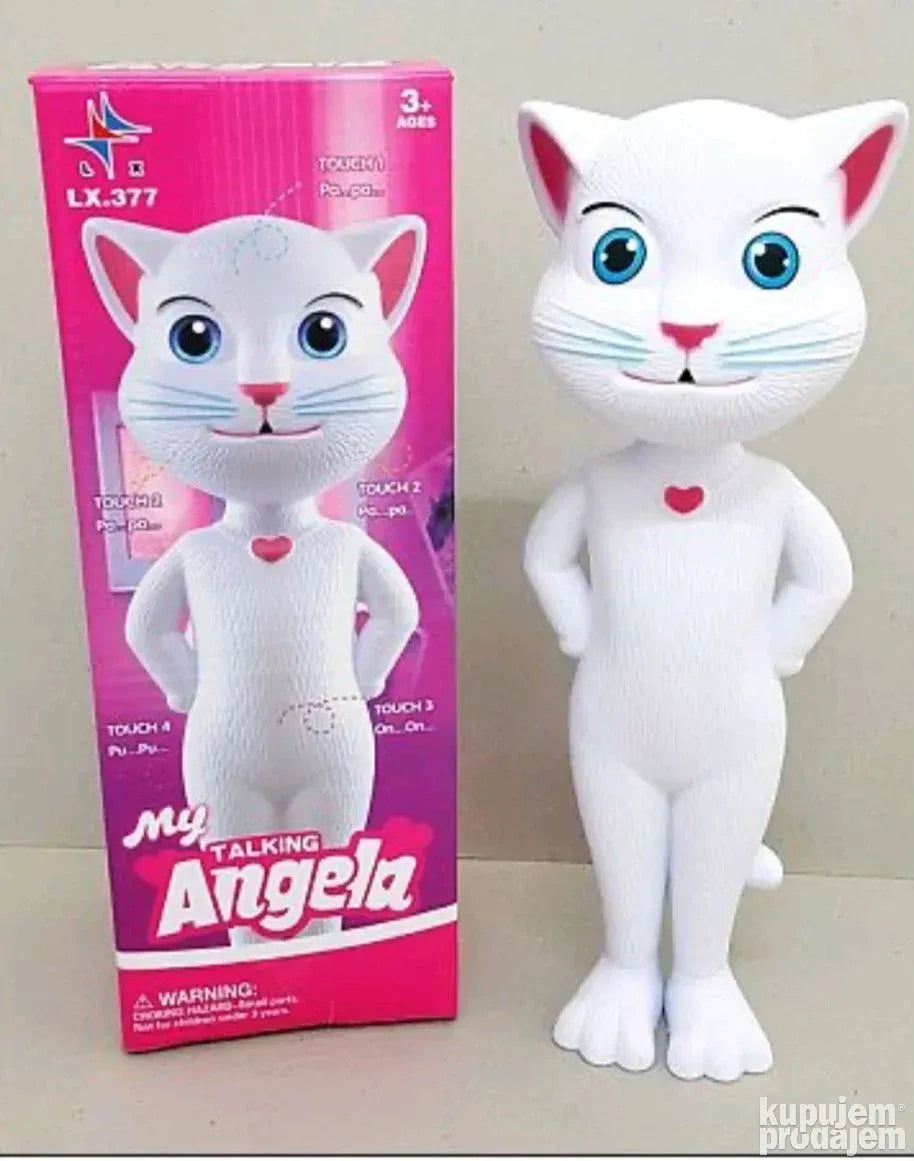 Maca koja ponavlja sve što joj se kaže My talking Angela