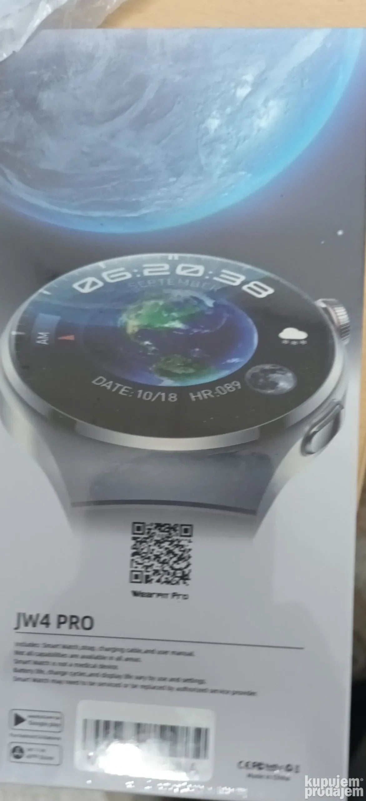 Smart watch sat JW4 PRO