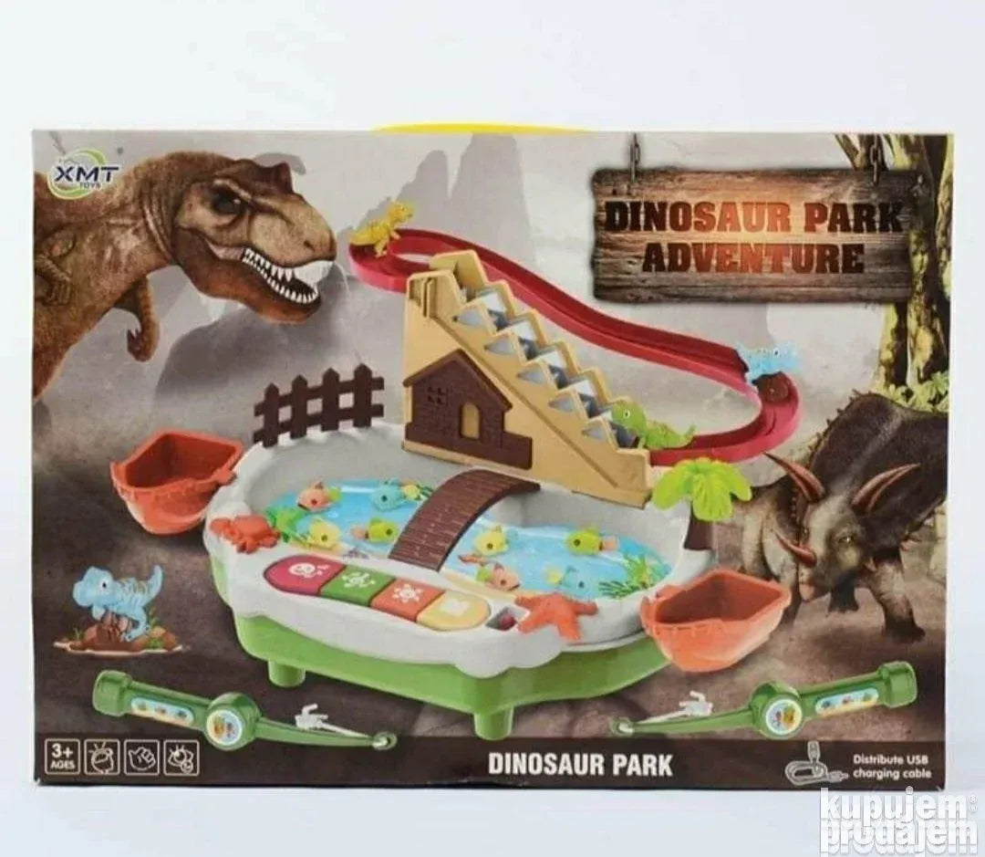 Dinosaurus avantura Dino zabavni park Igra pecanja