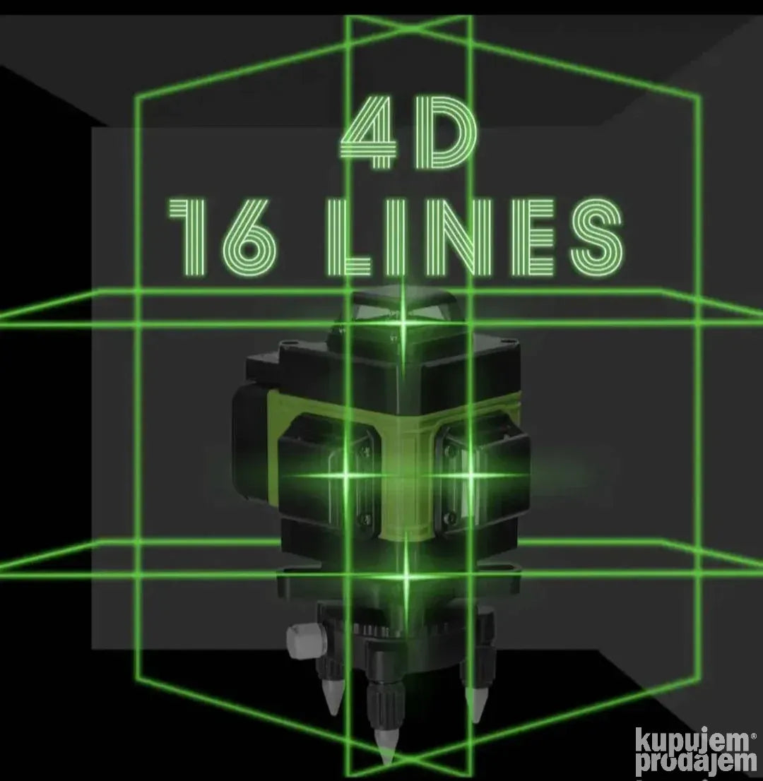 4D Laser za nivelaciju 16 linija nivelisanje