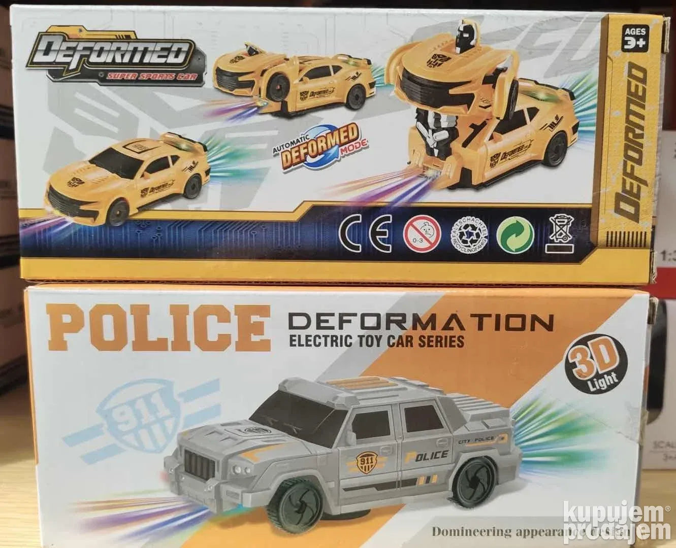 Policijski TRANSFORMERS - Policijski auto - Autići