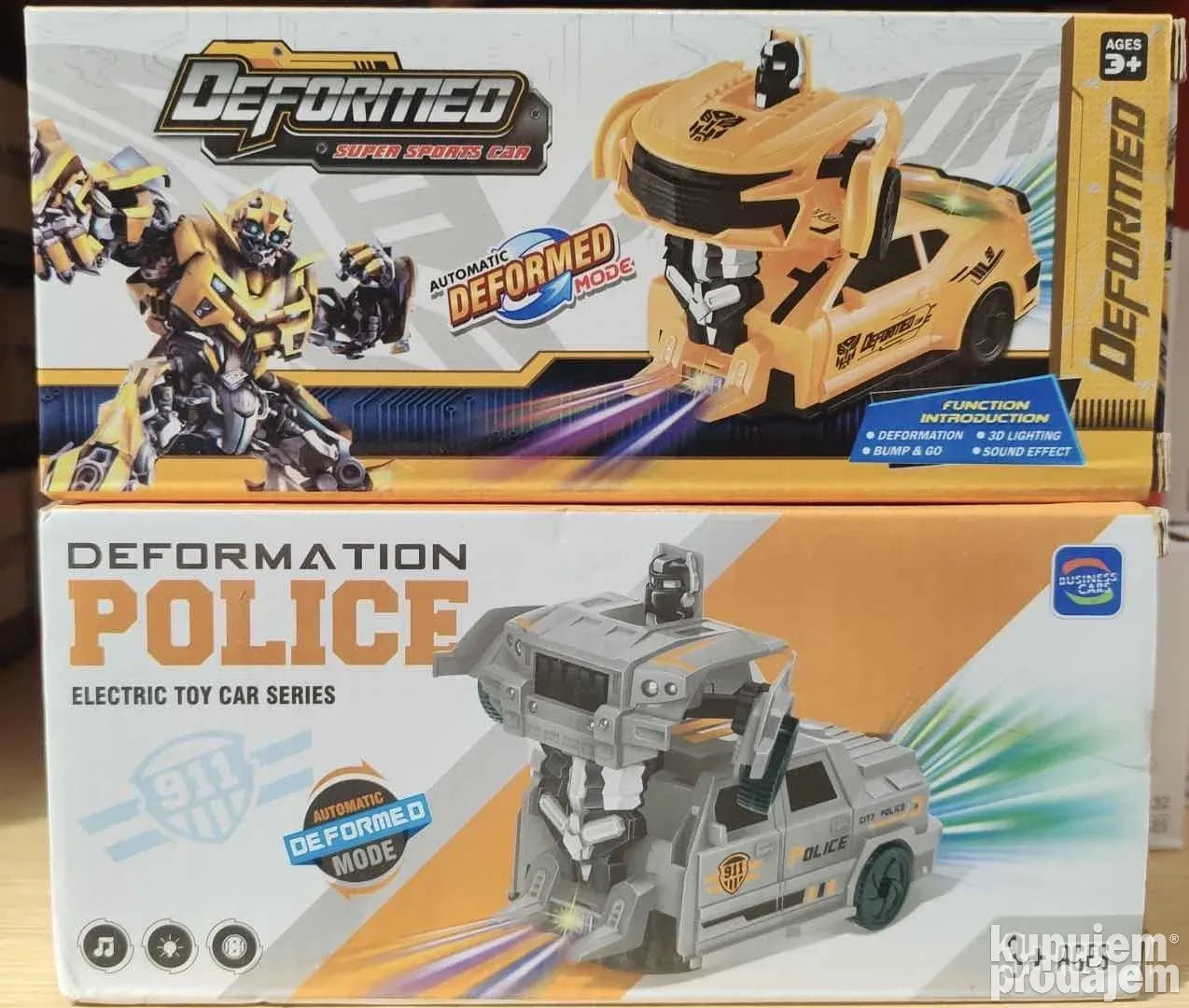 Policijski TRANSFORMERS - Policijski auto - Autići