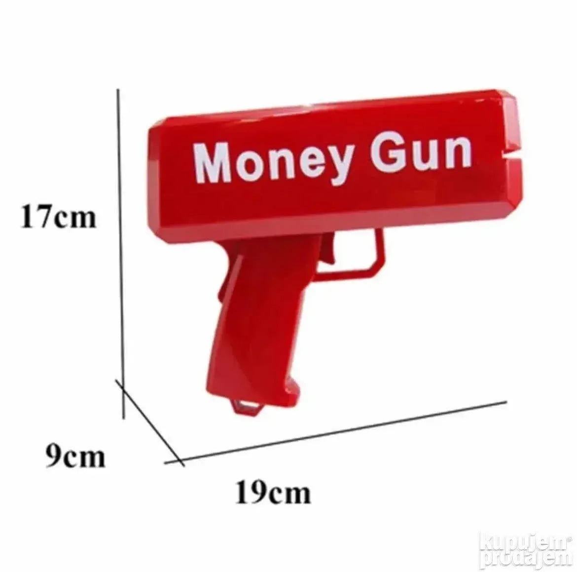 Pištolj za izbacje novca - Money gun - Pištolj za novac