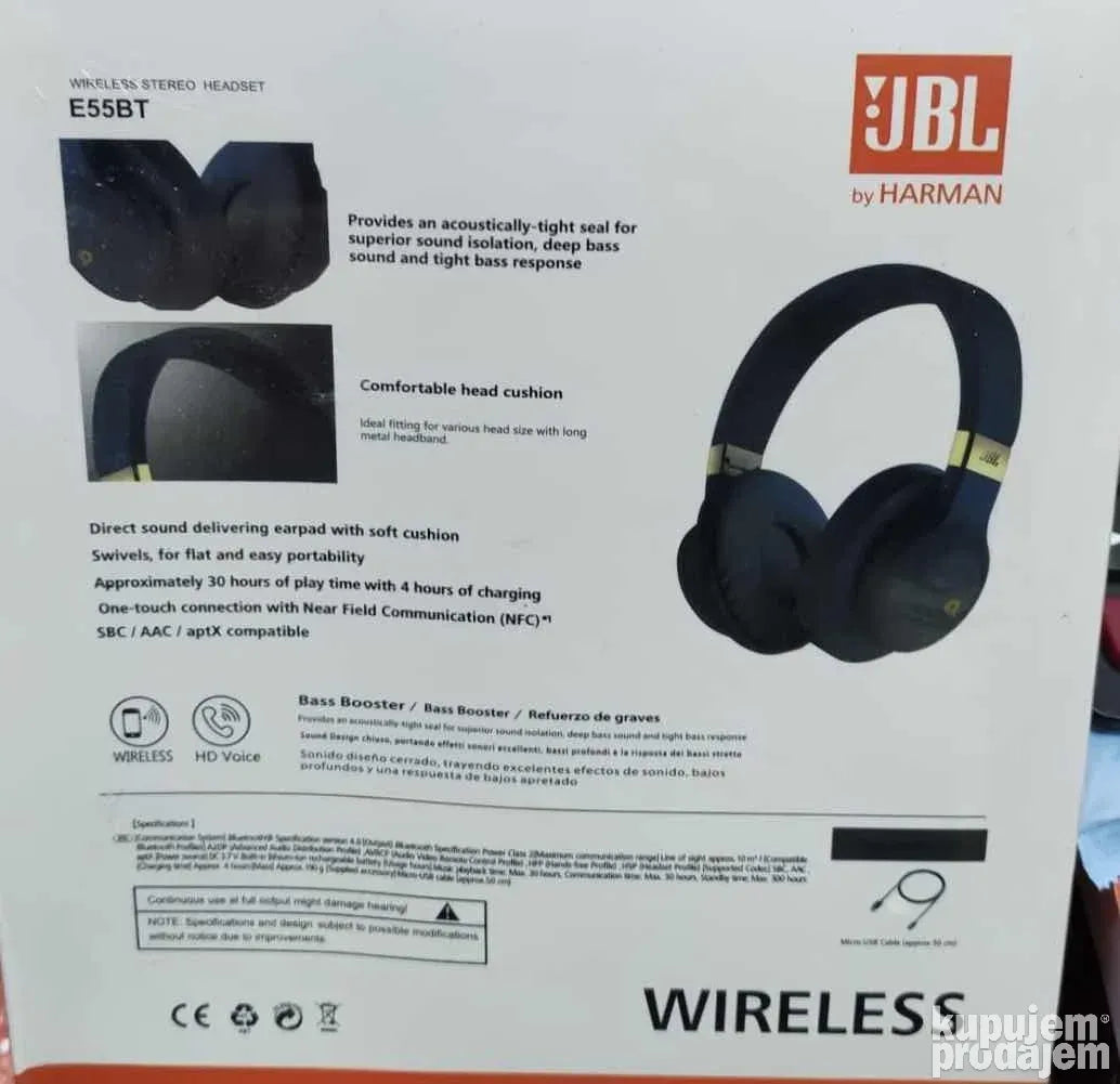 JBL Bluetooth slušalice