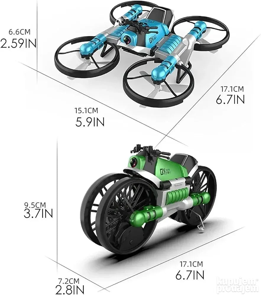 Dron motor na daljinski