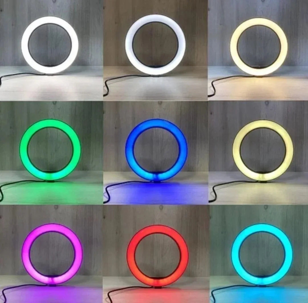 Ring fill light 12 inchi sa 16 RGB LED svetla