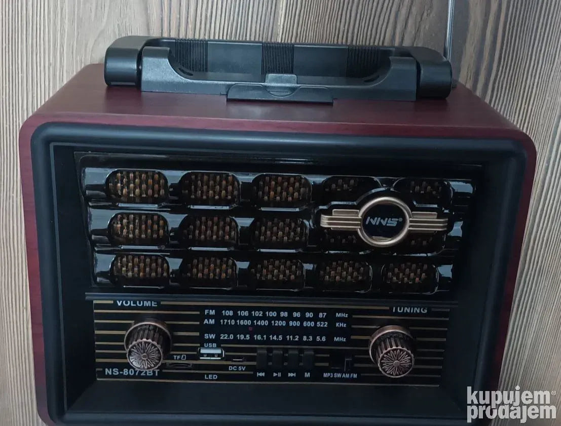 Retro radio - tranzistor bluetooth USB FM