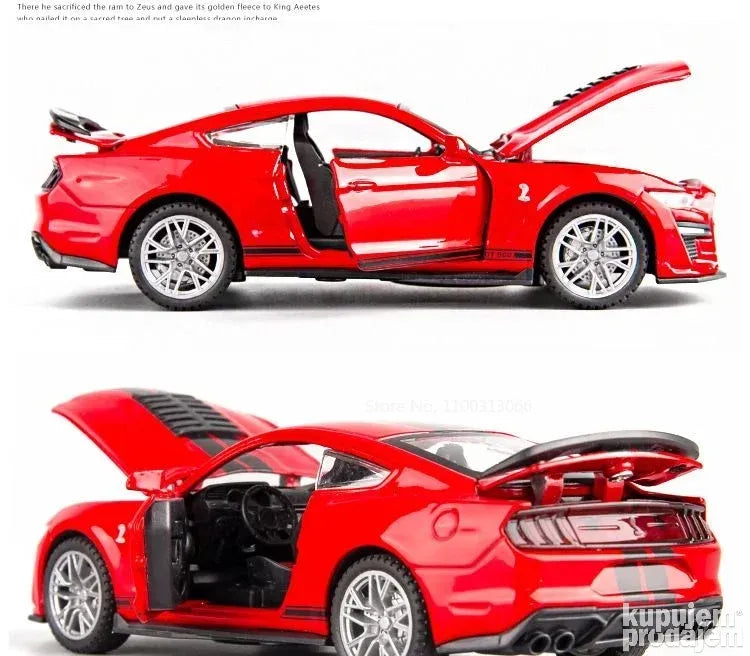 Ford Mustang Shelby GT500 1/32 red