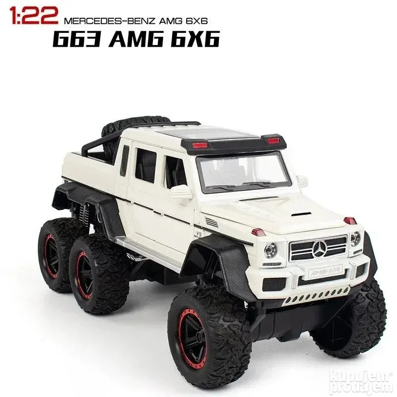 Mercedes G63 6x6 1/22 Beli