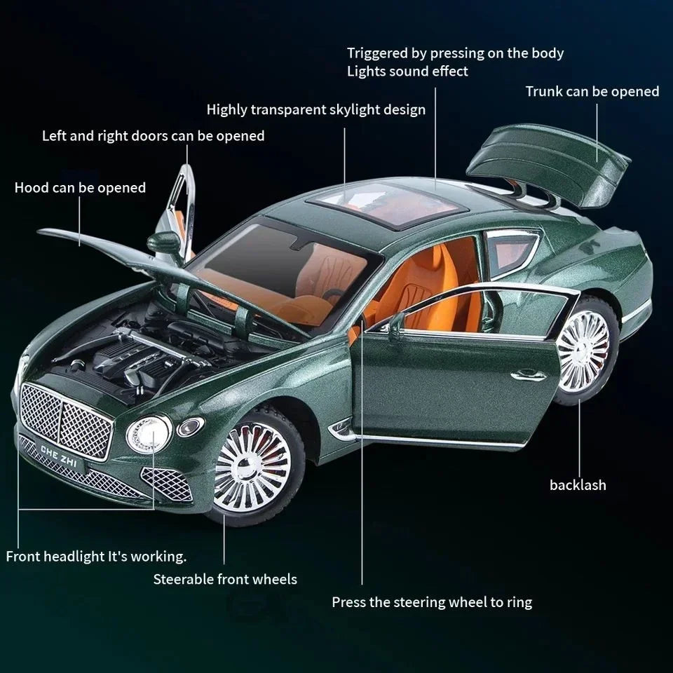 Bentley Continetal GT 1/24 Crni