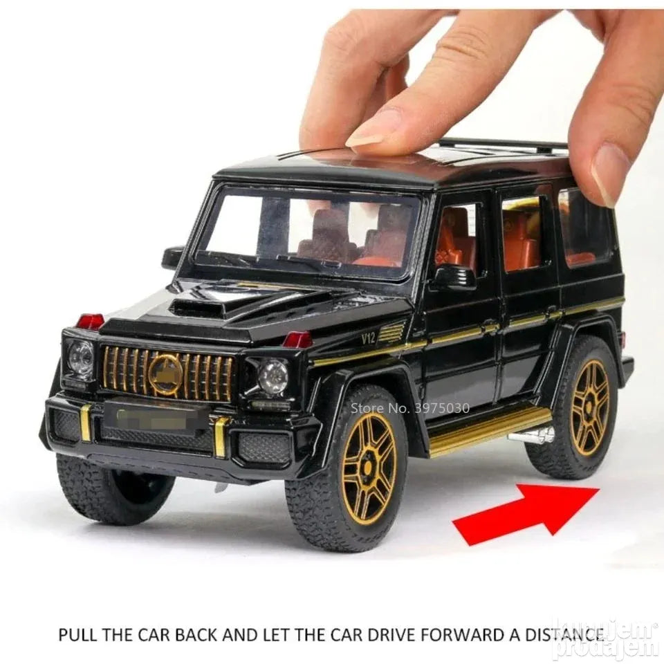 Mercedes Benz G63 1/24 Black