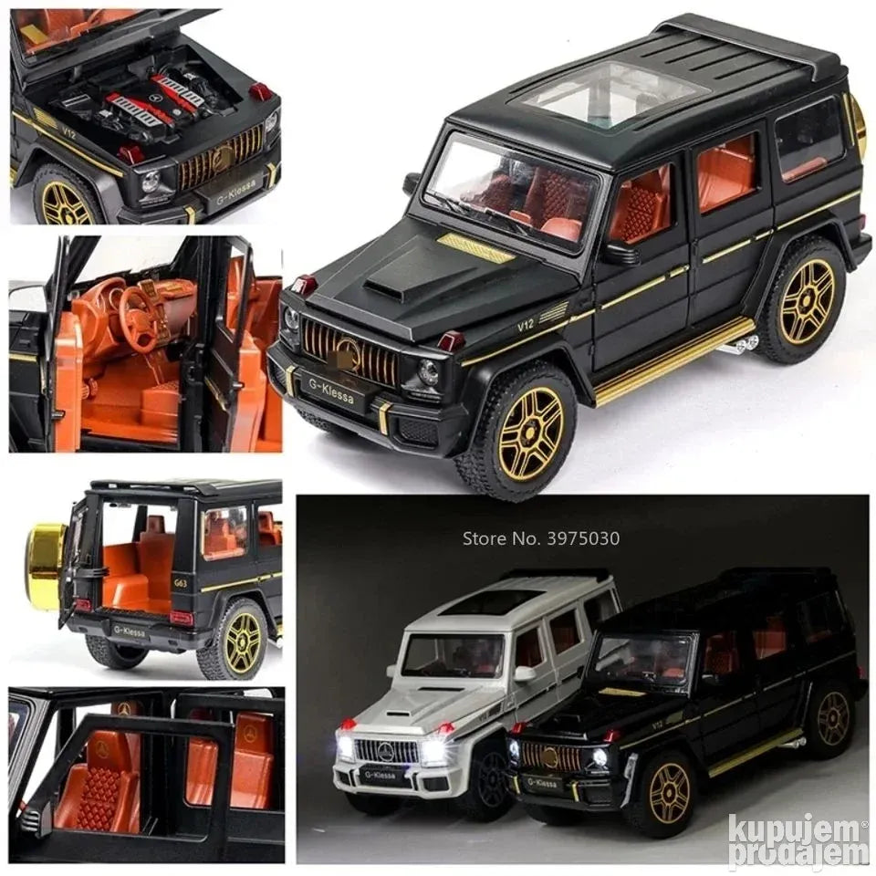 Mercedes Benz G63 1/24 Black