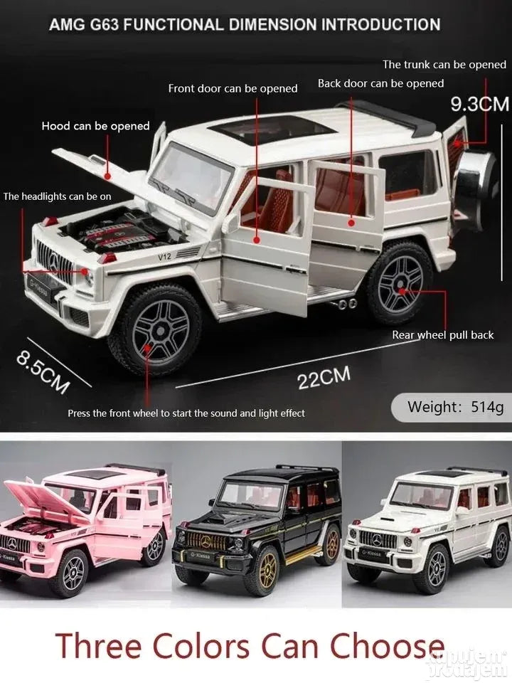 Mercedes Benz G63 1/24 Beli