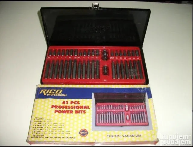 Alat set  RICO 41pcs power bits