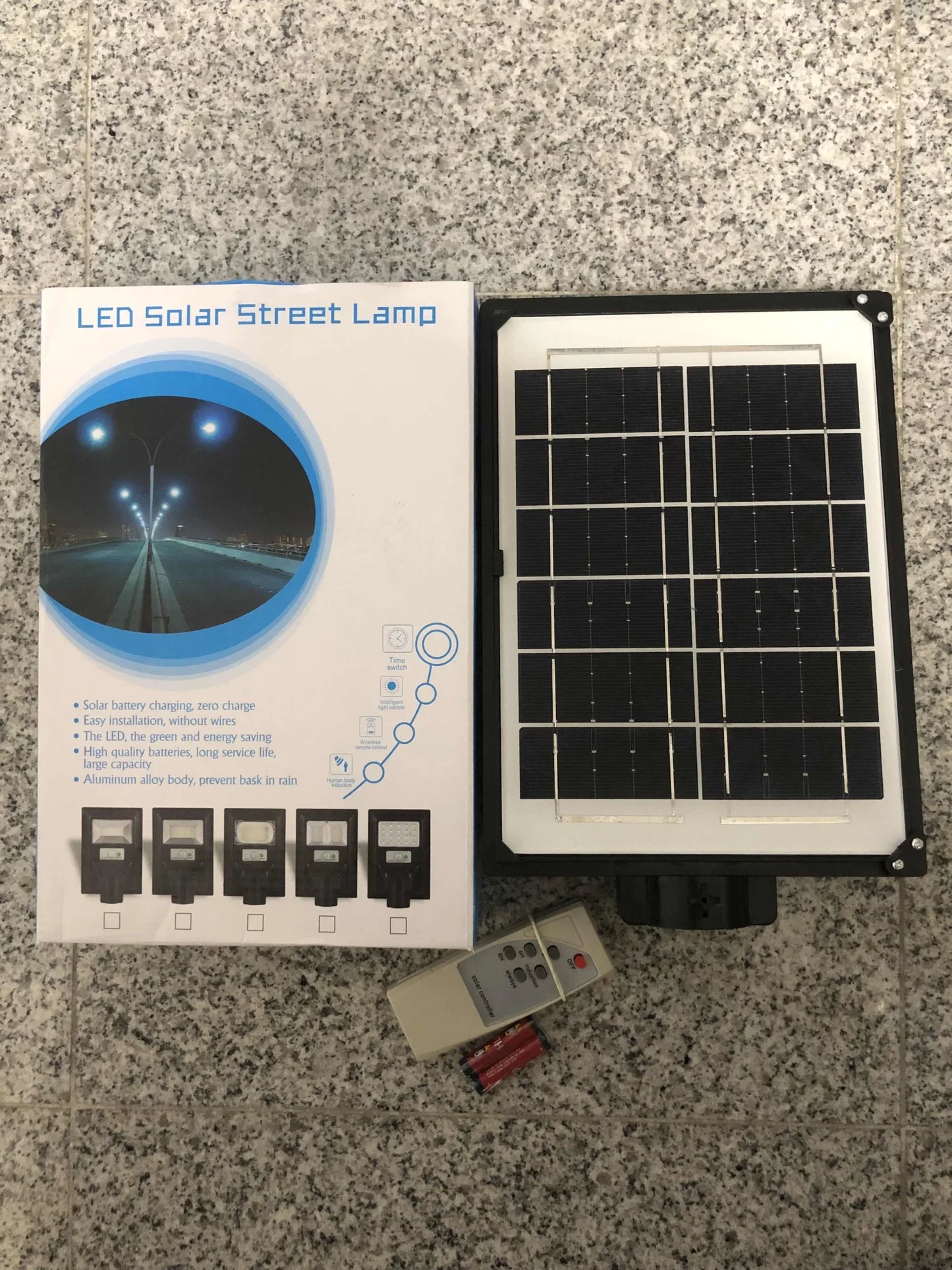 Solarni stubni reflektor 60W banderski