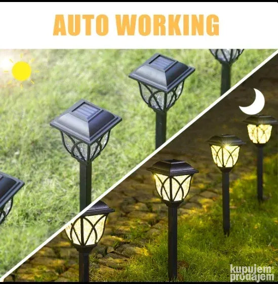 4 Solarne baštenske lampe