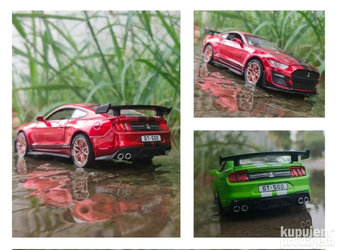 Ford mustang shelby 1:32 Beli metalni auto