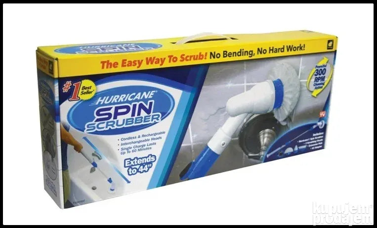 Hurricane Spin Scrubber - Rotirajuća četka za čišćenje