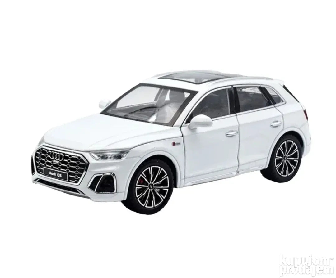 Audi Q5 S-line 1:24 beli metalni auto