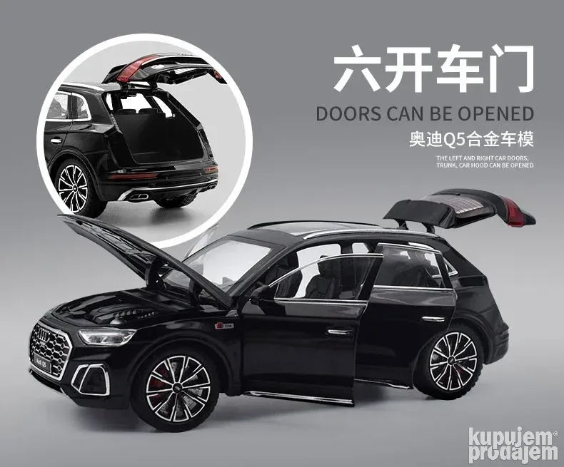 Audi Q5 S-line 1:24 beli metalni auto