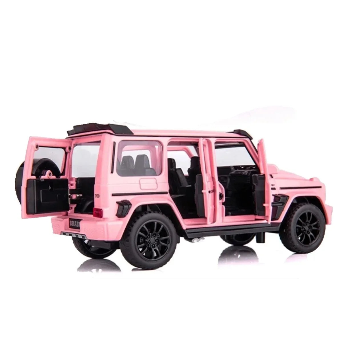 Mercedes G700 Brabus 1:32 Pink metalni auto