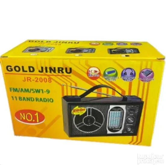 Radio Gold Jinru JR - 2008 - FM/AM/SW1-9 11