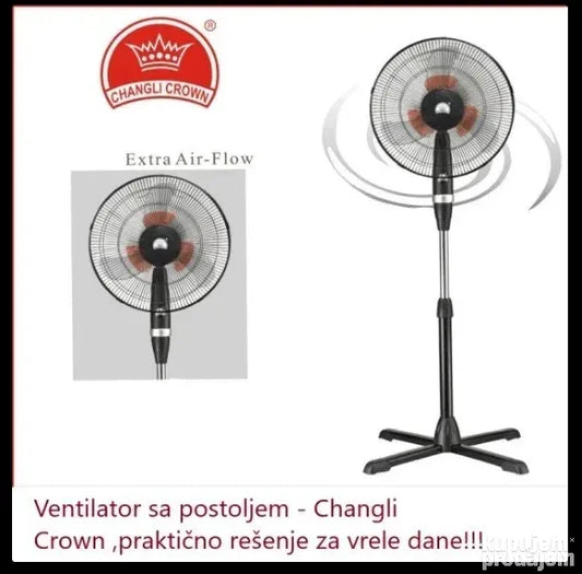 Ventilator sa postoljem - Changli Crown