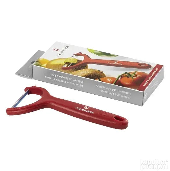 VICTORINOX PEELER, ljuštilica za voće i povrće, crvena