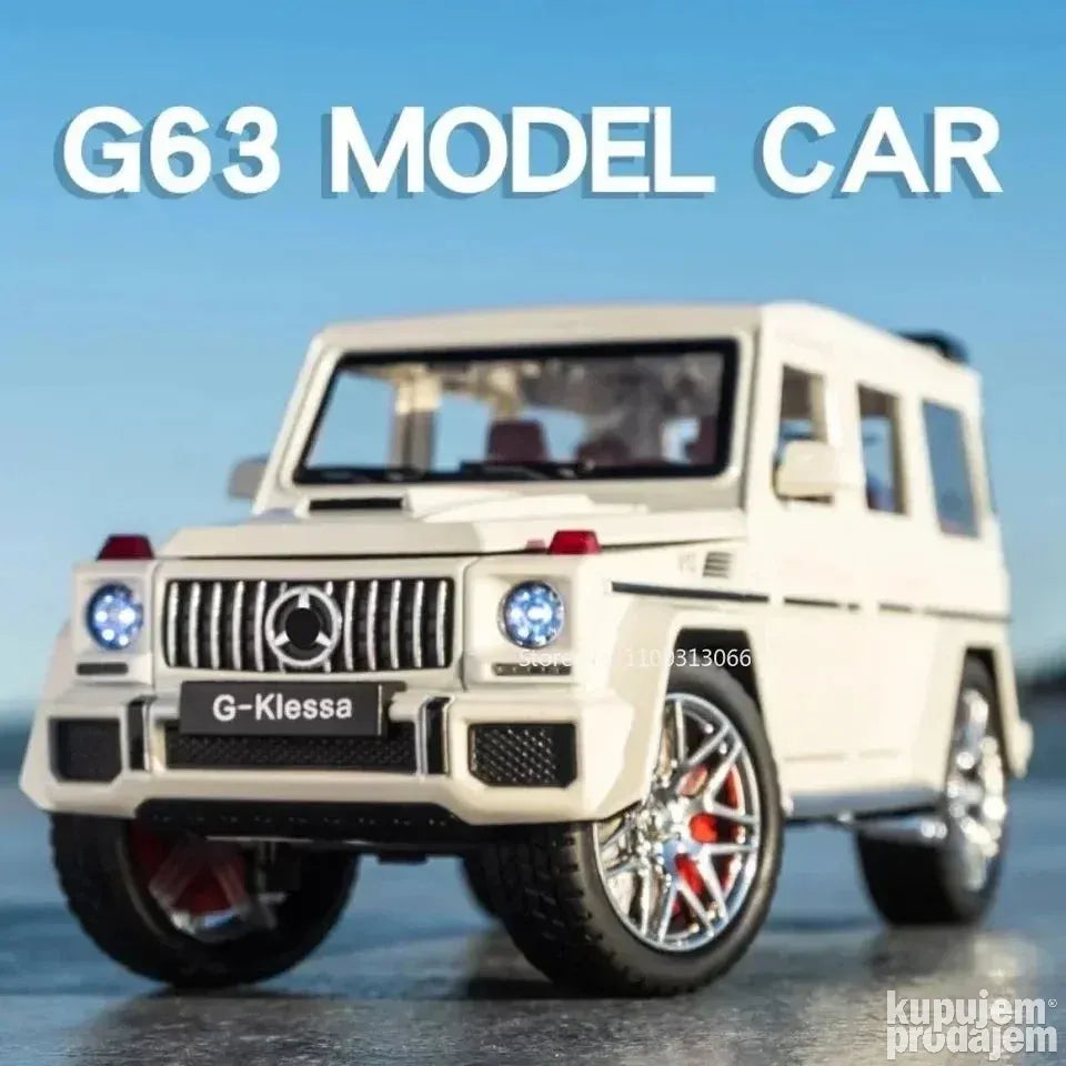 G63 Mercedes Benz 1/24 bela