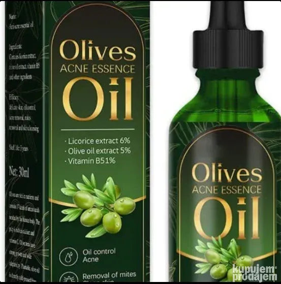 Biljno ulje za čišćenje kože Olives oils