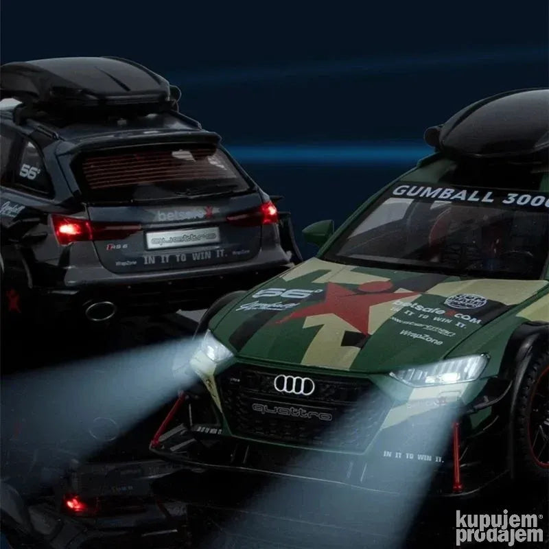 Audi RS6 Sport 1/24 Siva