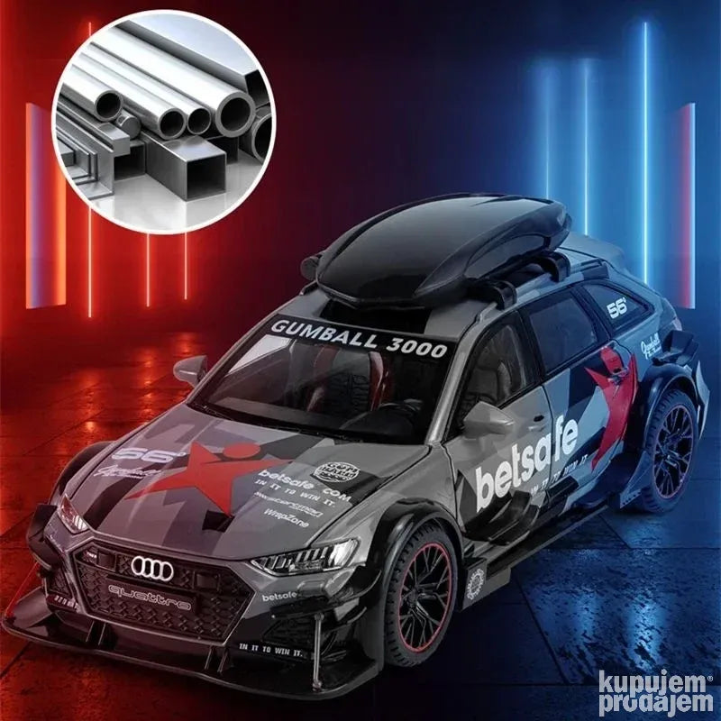 Audi RS6 Sport 1/24 Siva