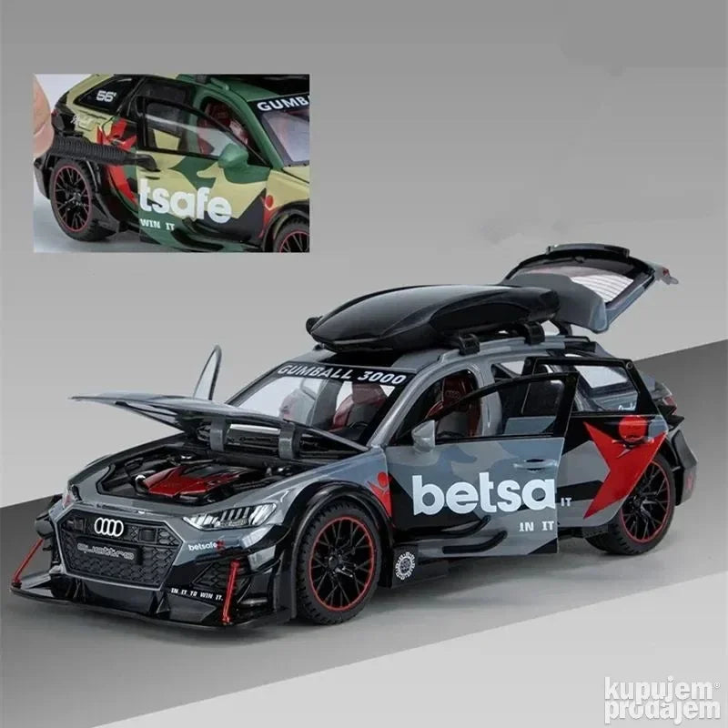 Audi RS6 Sport 1/24 Siva